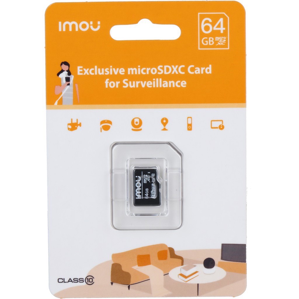 Thẻ nhớ microSD T1 IMOU 64GB