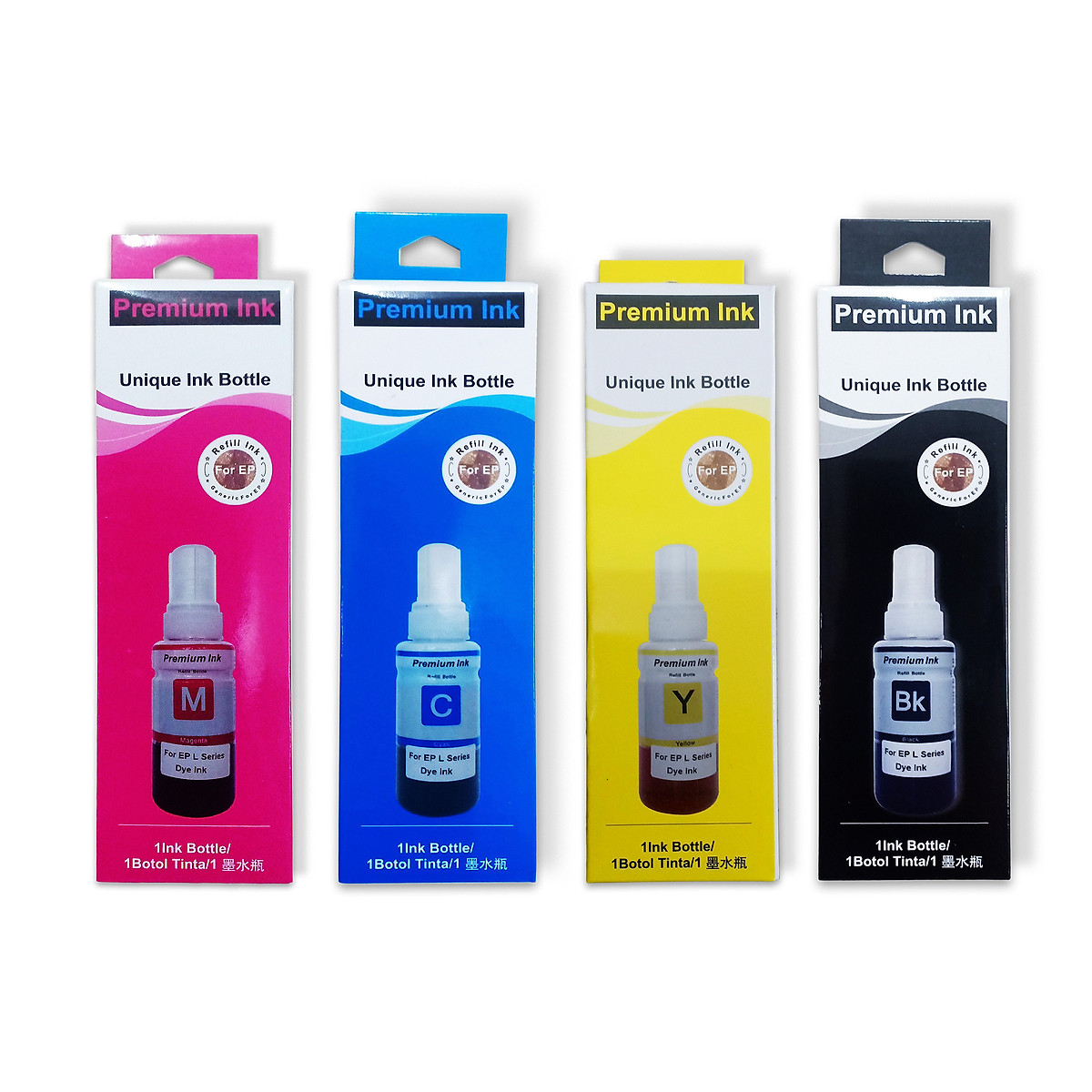 Mực Máy In Premium Ink EPPP-L Series BK/M/Y/C