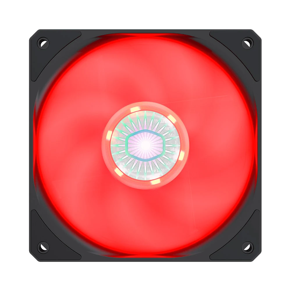 Quạt tản nhiệt COOLER MASTER SICKLEFLOW 120 RED
